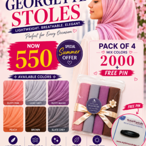 Bundle Offer - Georgette Stole - Imported