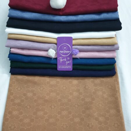 Georgette Self Print- Imported