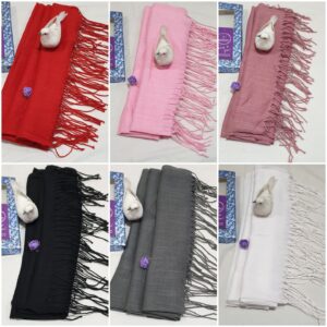 Lawn Tassel Stole - Imported