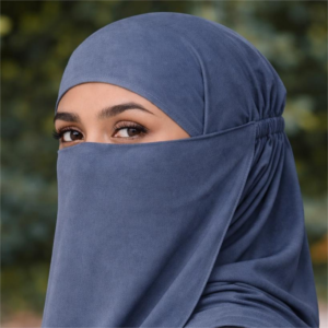 Georgette Niqab Lastic