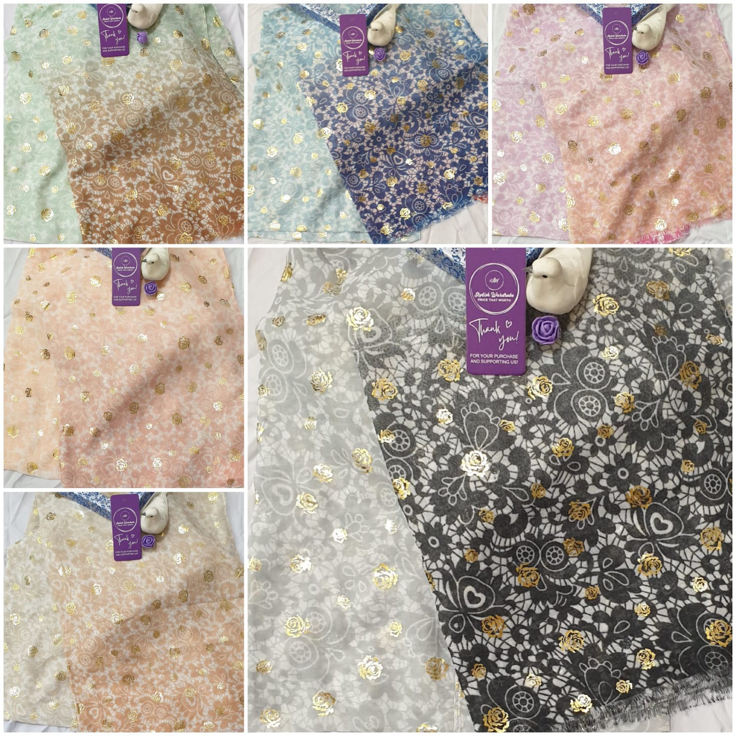 Lawn 3 Shaded Foil - Imported