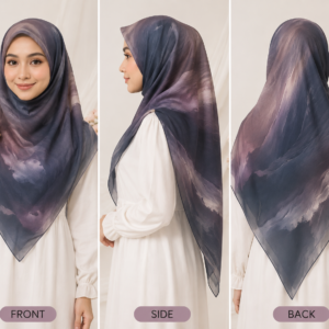 Georgette Triangle Printed Scarf
